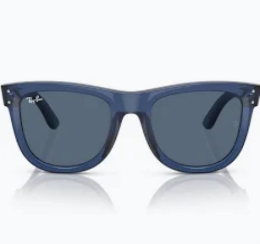Rayban sunlgasses square blue