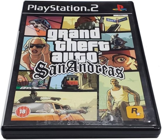 Jeux ps2 grand theft auto sanandreas