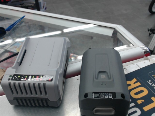 Batterie ecosharp 40v avec chargeur
