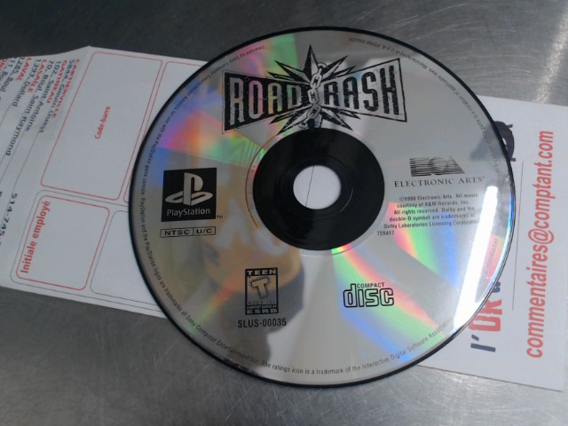 Road rash ps1 loose