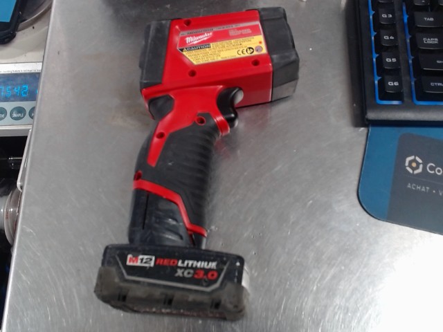 Laser infrared temp gun