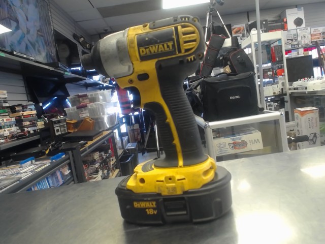 Drill dewalt ancienne batterie exception