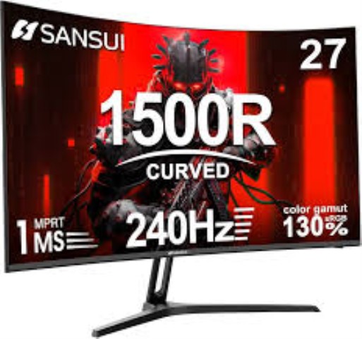 Ecran curved gaming monitor 160hz 27inch