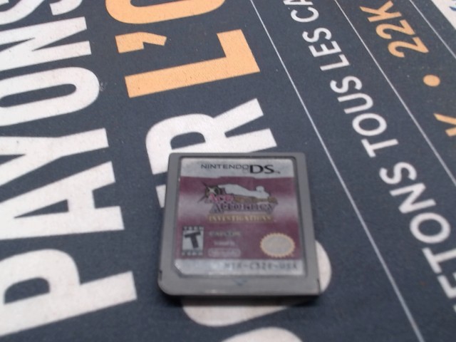 Ace attorney investigation
