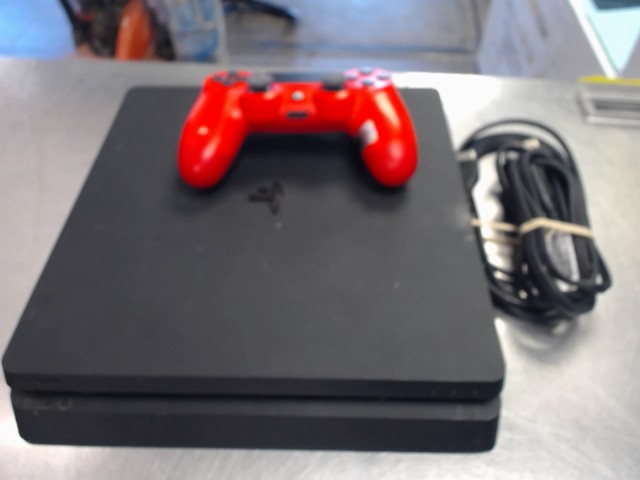 Ps4 slim + man rouge + fil