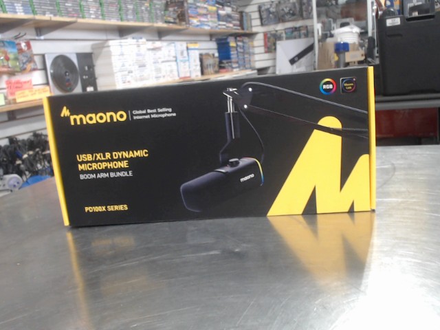 Micro pour streaming dans boite