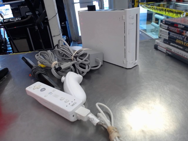 Console nintendo wii+ man + fils