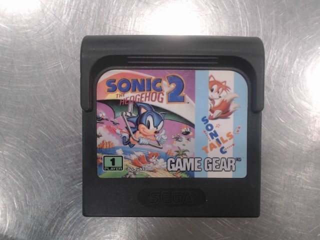 Sonic 2 sega game gear