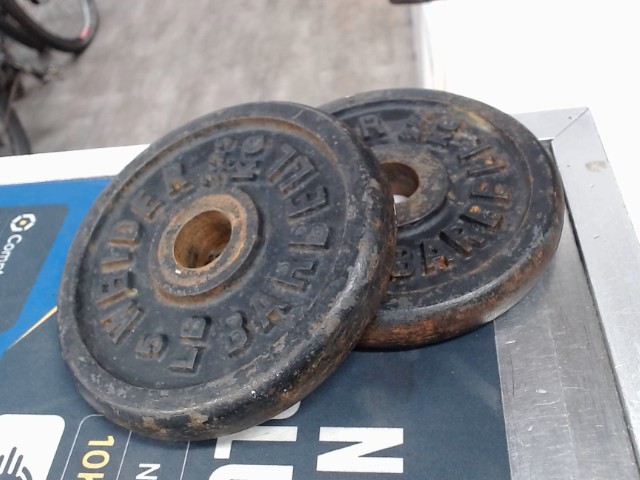 2 dumbell 5lb