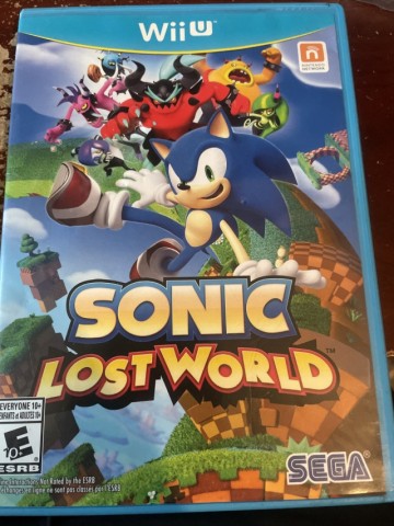 Jeux wii u sonic lost world