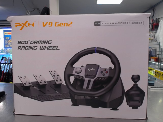 Volant avec pedale + shifter pxn ds boit