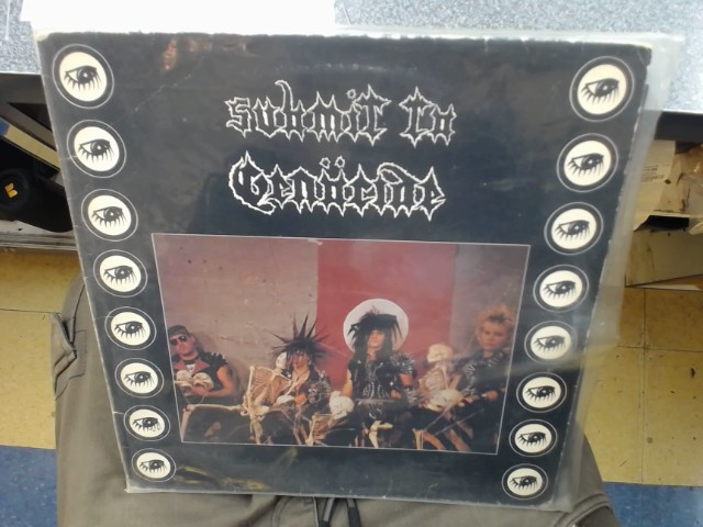 Submit to genocide vinyl