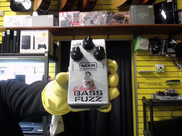 Pedale pour basse el grande bass fuzz