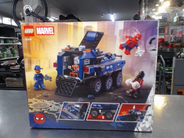 Lego spider-man prison convoy