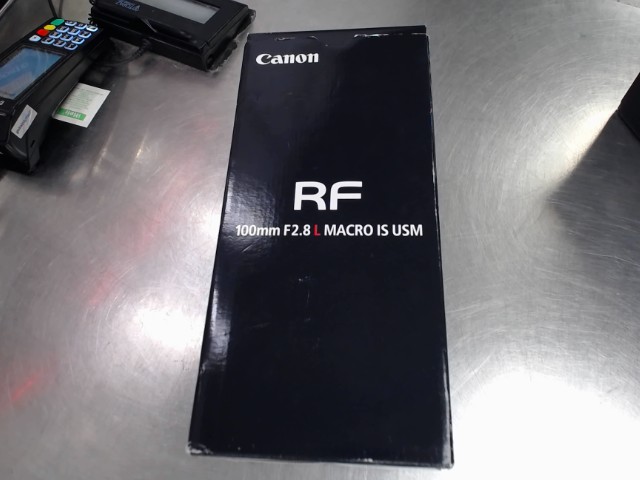 Lens camera canon rf 100mm en boite