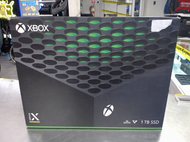 Xbox series x en boite+fils sans man