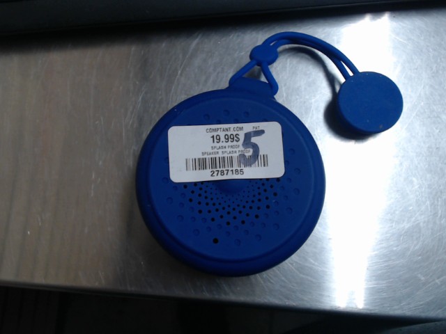 Speaker  splash proof