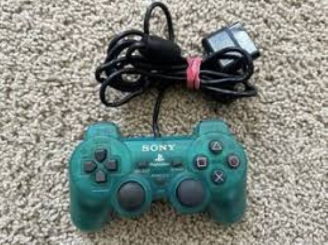 Controller ps2 vert emeraude