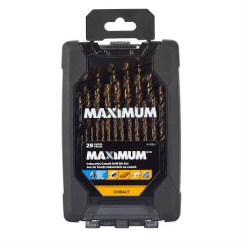 Cobalt drill bit set