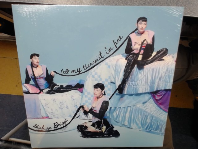 Tell my therapist im fine vinyl sealed