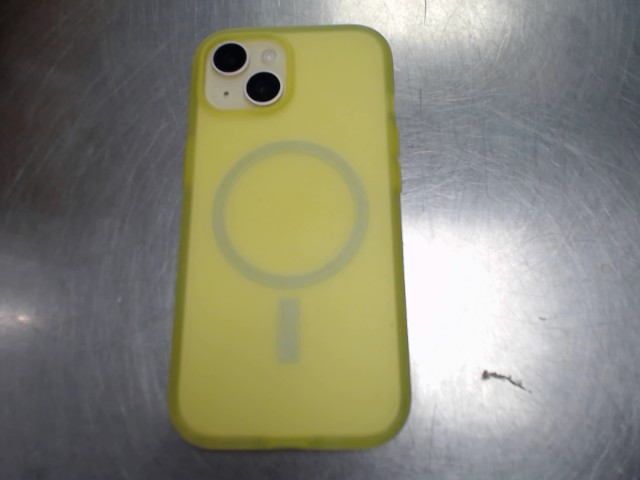 Iphone 15 128gb dans case jaune