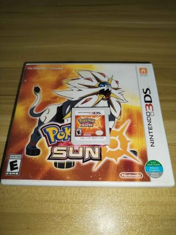 Pokemon sun 3ds