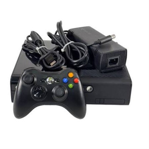 Xbox 360 noire av fil 2 man