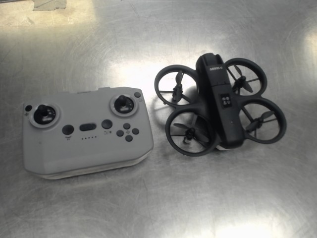 Drone + man