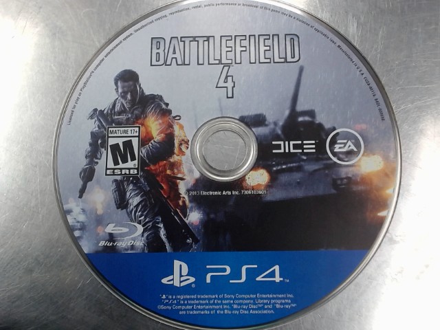 Battlefield 4 ps4 cd only