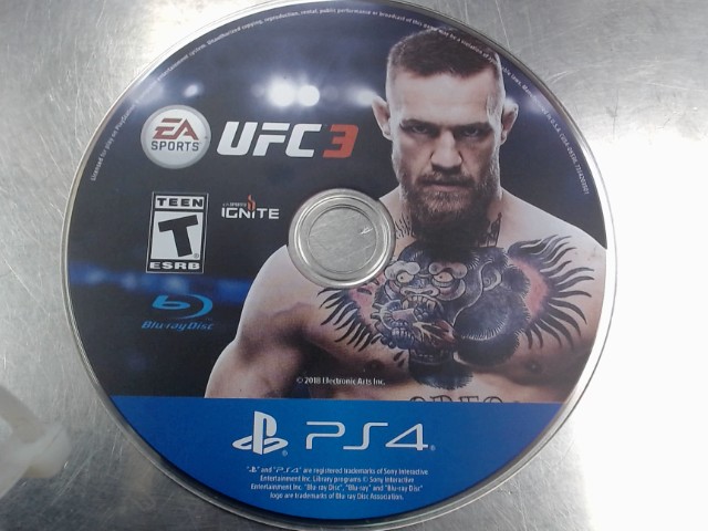 Ufc 3 ps4 cd only