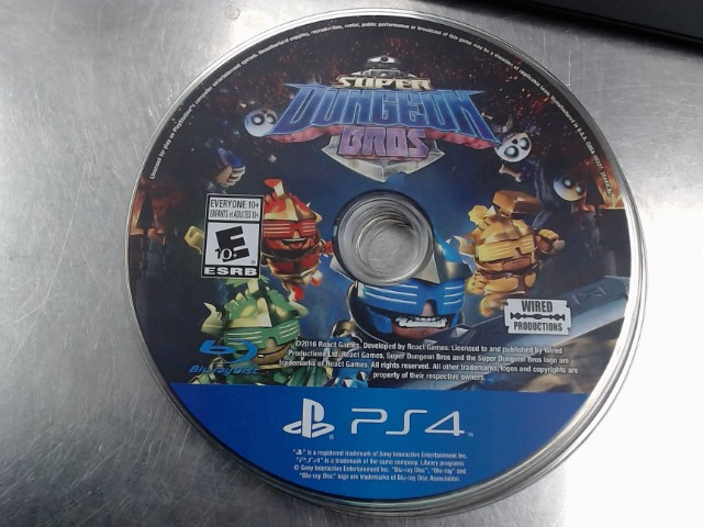 Super dungeon bros ps4 cd only