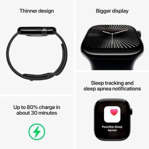 Apple watch serie 10 46 mm + charger