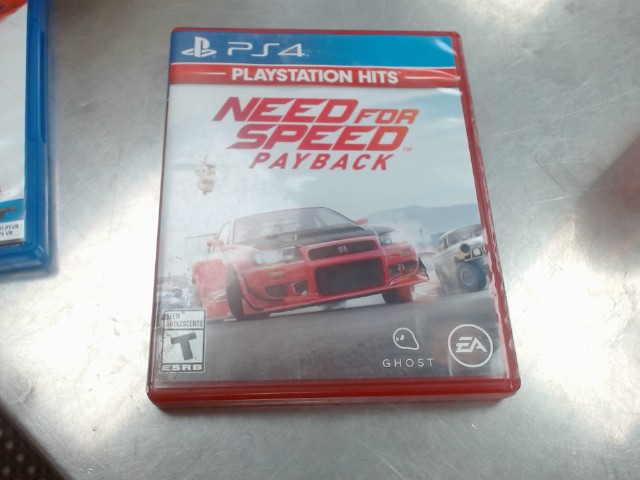 Need for speed payback ps4