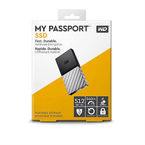 My passport ssd 512gb