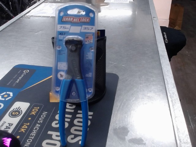 End cutting pliers 7.5 pouces