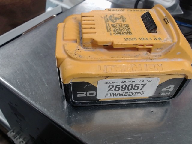 Batterie dewalt 20v