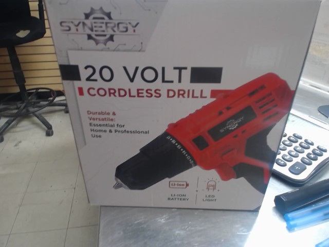 Perceuse synergy avc batteri 20v