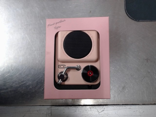 Mini speaker bluethoot style vinyl