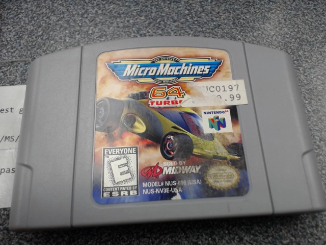 Micro machines 64 turbo