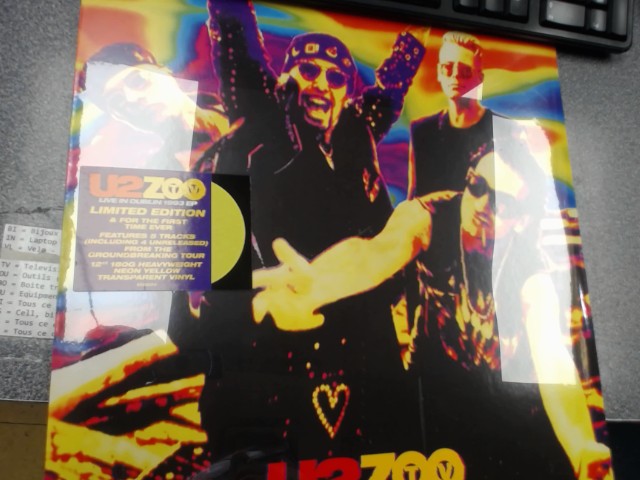 Zoo tv live in dublin vinyl new