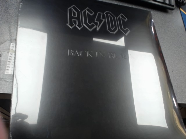 Back in black vinyl new