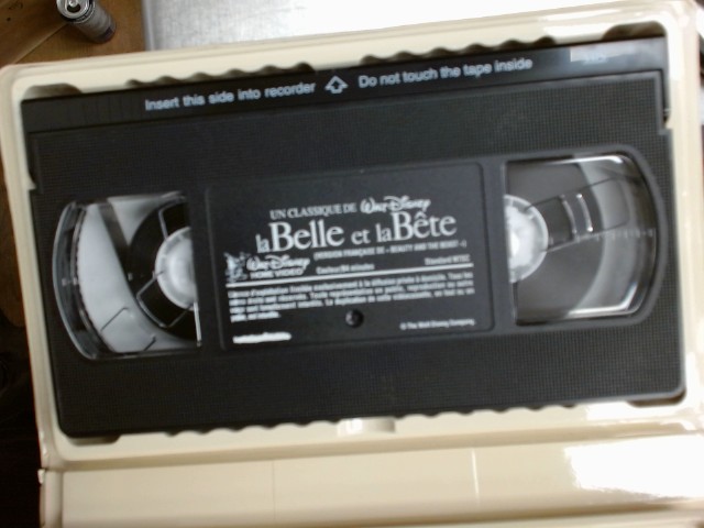Vhs la belle et la bete