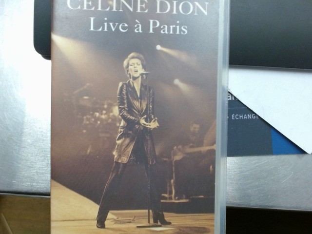 Vhs celine dion a paris