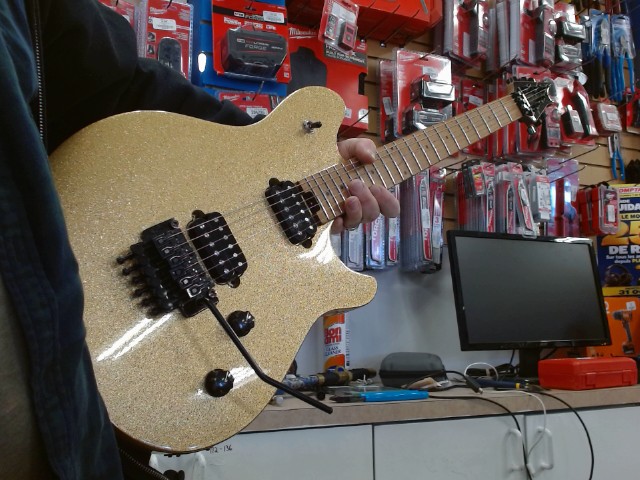 Guit gold flake
