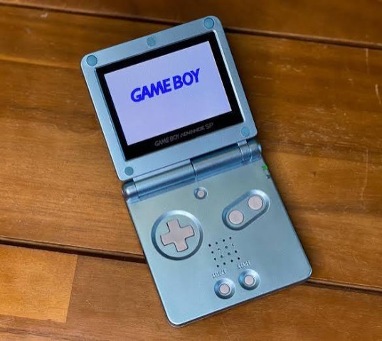 Gamaboy advance sp baby bleu