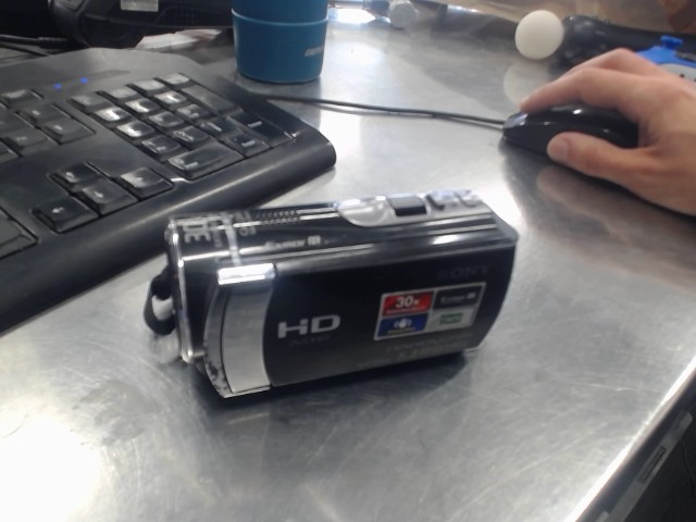 Camera video sony pas de charge+bat