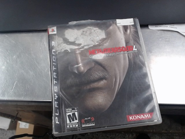 Metal gear sold 4 gun of the patriot