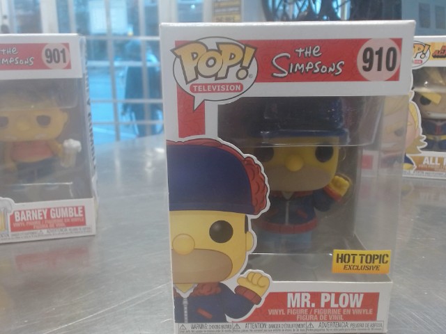 Pop the simpsons 910 mr.plow