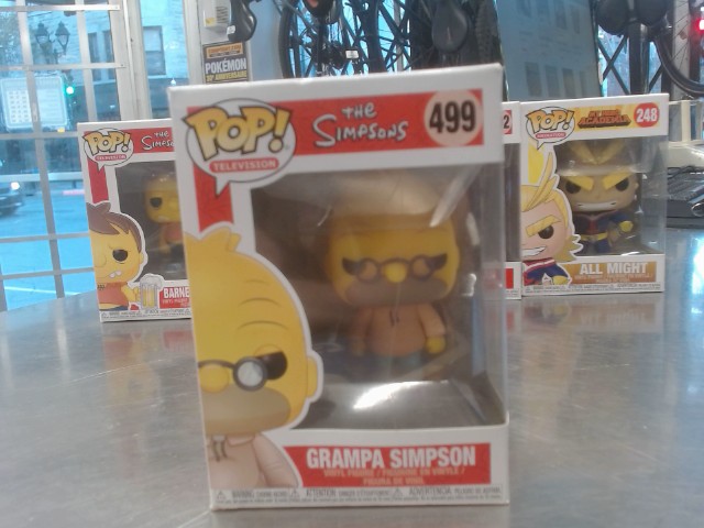 Pop the simpsons 499 grampa simpson