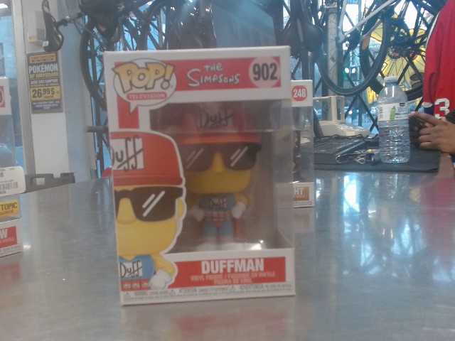 Pop the simpsons 902 duffman
